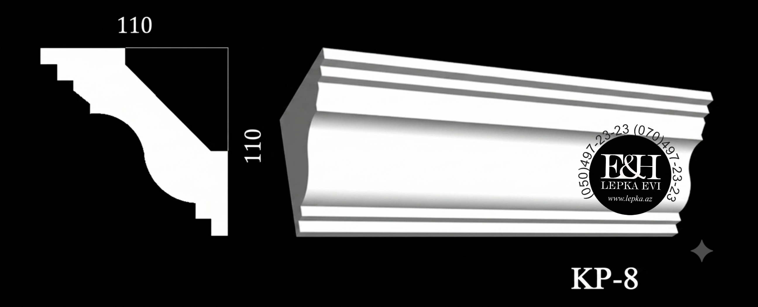 Hamar karniz KP-8